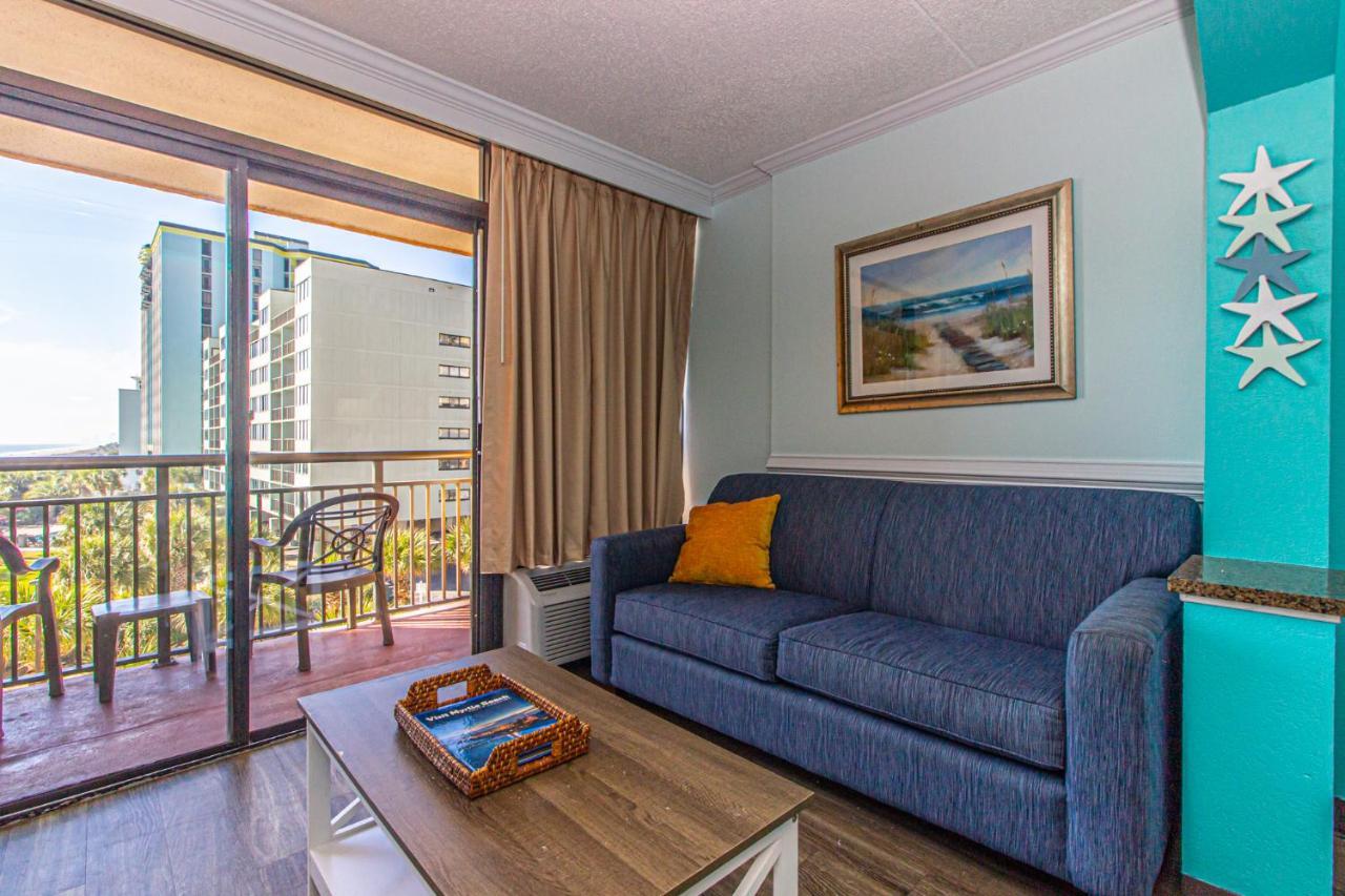 Oversized Ocean View Queen Suite With Beautiful Fireplace And Accents - Sleeps 4 Guests! Миртл-Бич Экстерьер фото